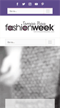Mobile Screenshot of fashionweektampabay.com